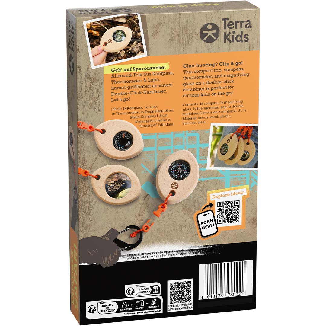 haba terra kids kompas - thermometer - loep | 2012395001 | 6