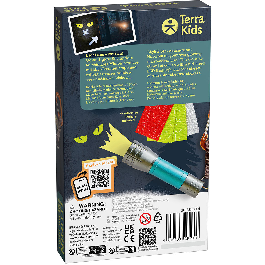 haba terra kids mini zaklamp met reflecterende stickers | 2013844001 | 6