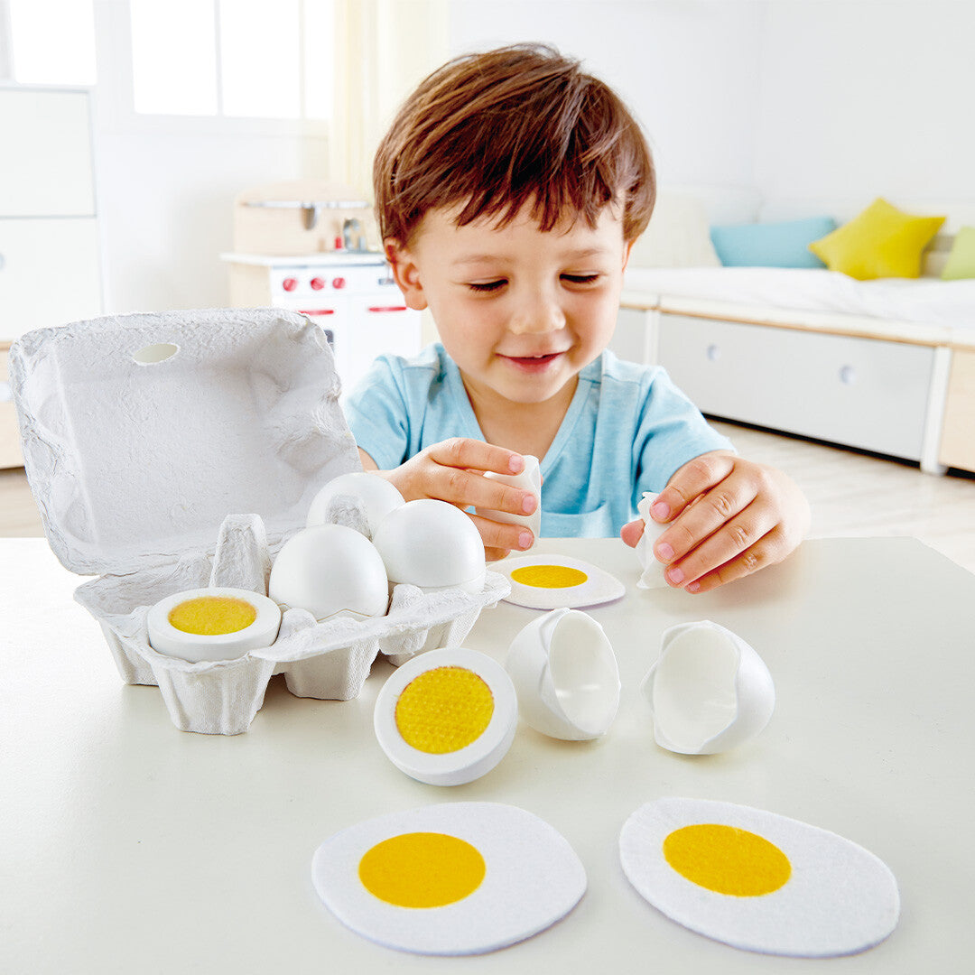 hape doosje eieren - 6st | E3156 | 2