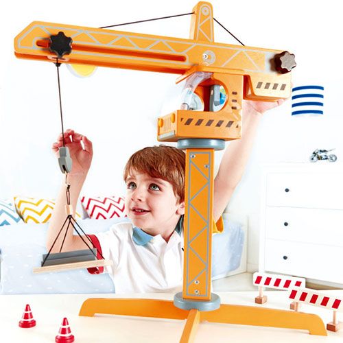 hape houten hijskraan | E3011 | 2