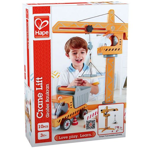 hape houten hijskraan | E3011 | 3