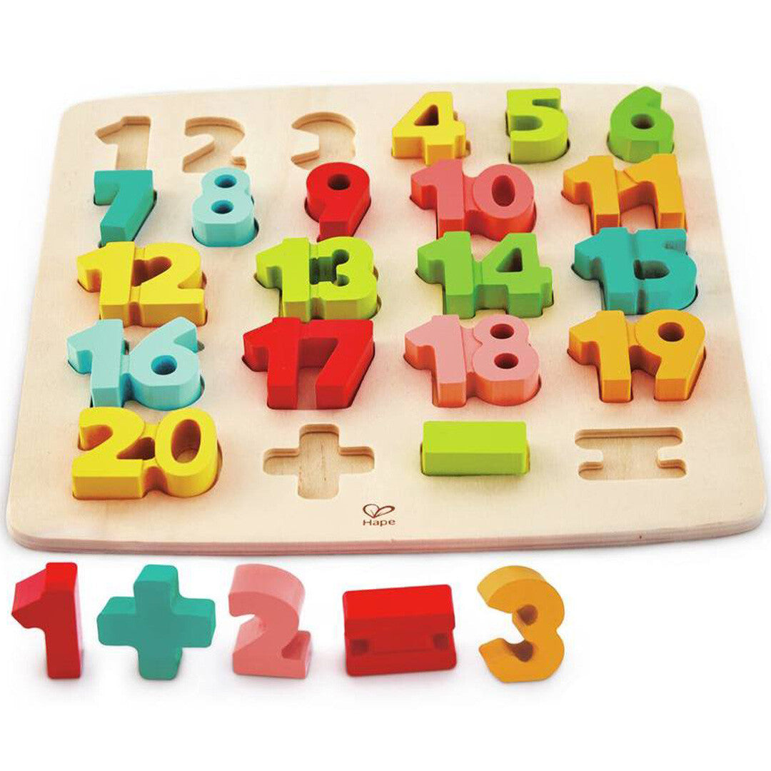 hape puzzel cijfers | E1550 | 0