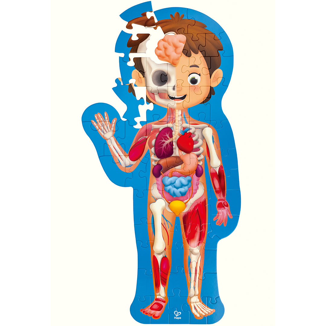 hape puzzel menselijk lichaam - 60st | E1635 | 1