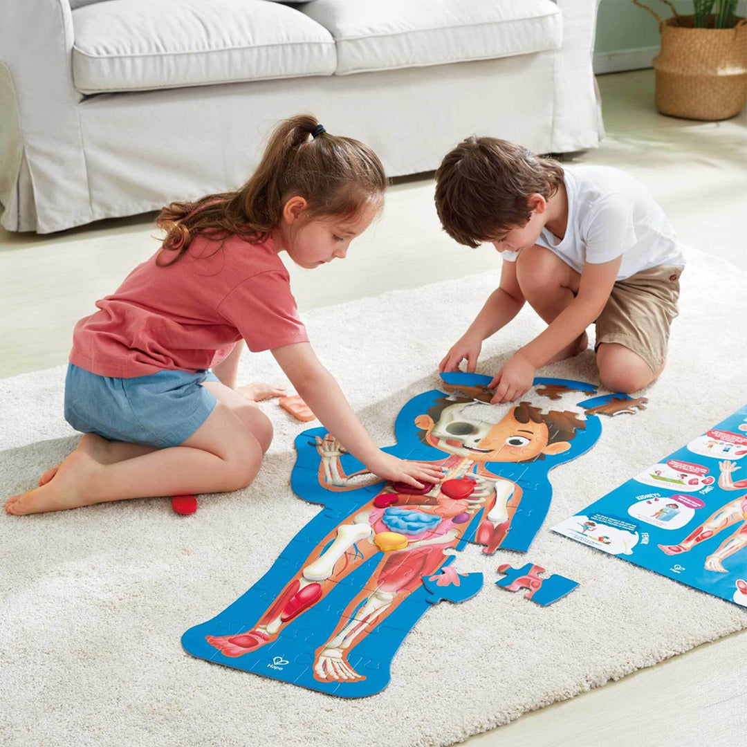 hape puzzel menselijk lichaam - 60st | E1635 | 3
