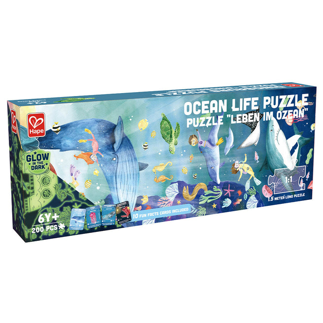 hape vloerpuzzel oceaan - 200st | E1634 | 0