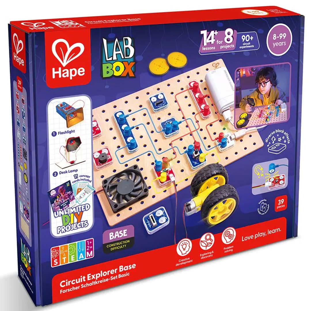 hape labbox circuit explorer - base | HAPEE5202 | 1