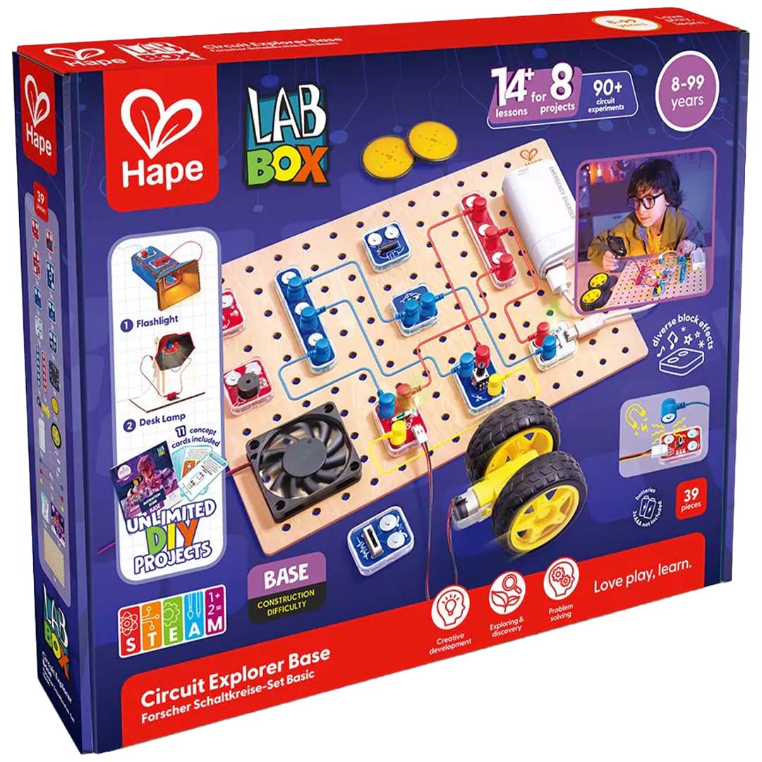 hape labbox circuit explorer - base | HAPEE5202 | 1