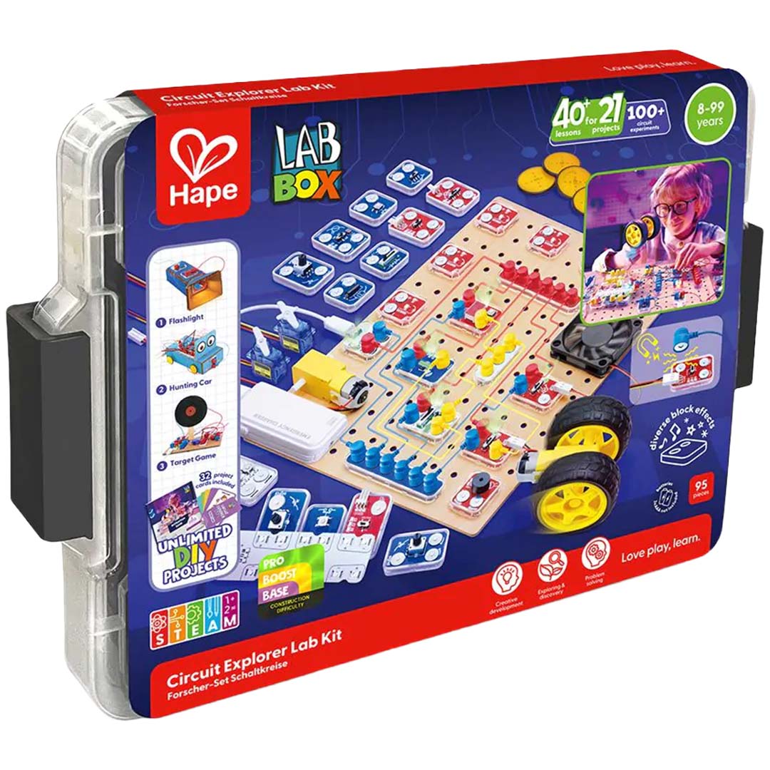 hape labbox circuit explorer - lab kit | HAPEE5200 | 1
