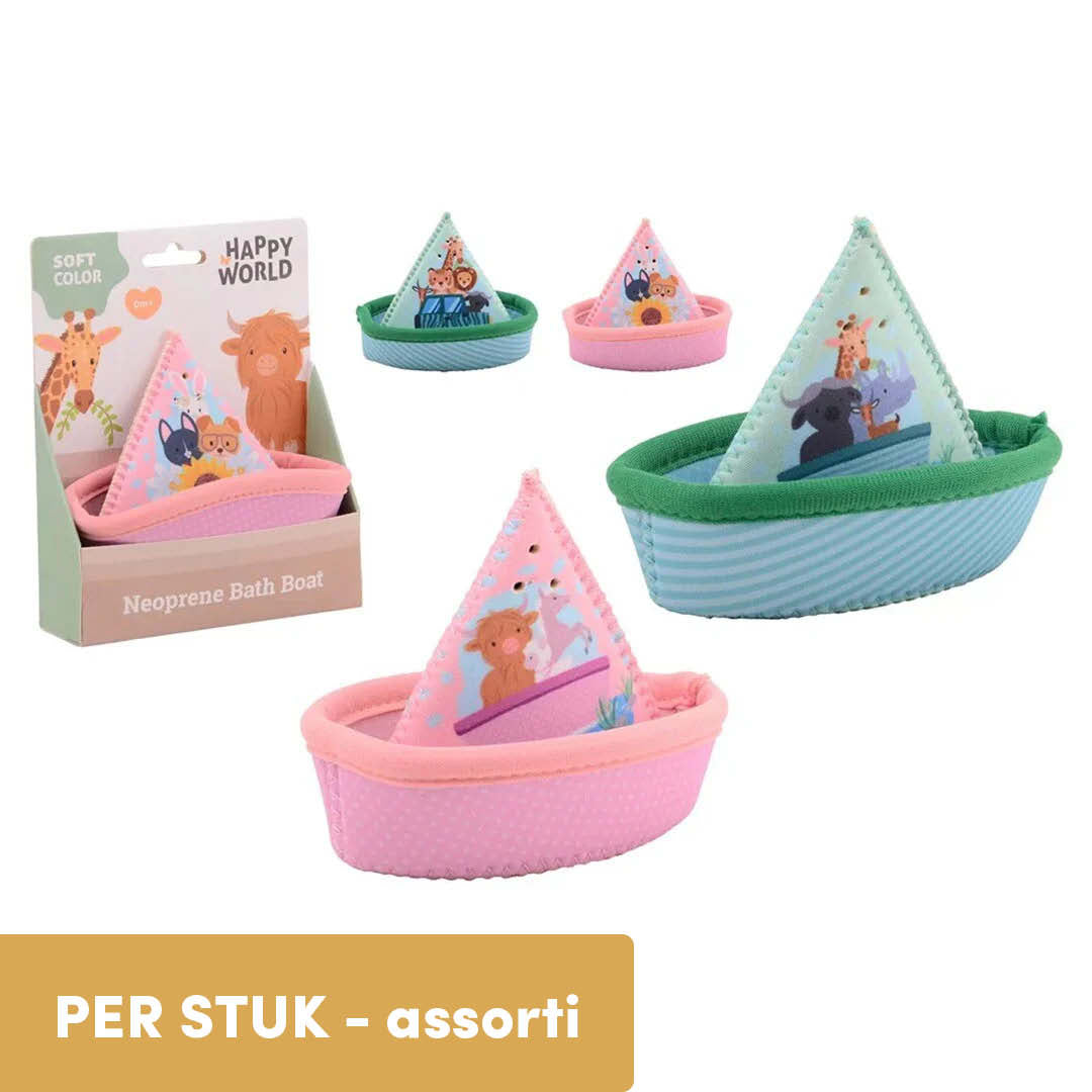 happy world  badbootjes - assorti | JT22293 | 0