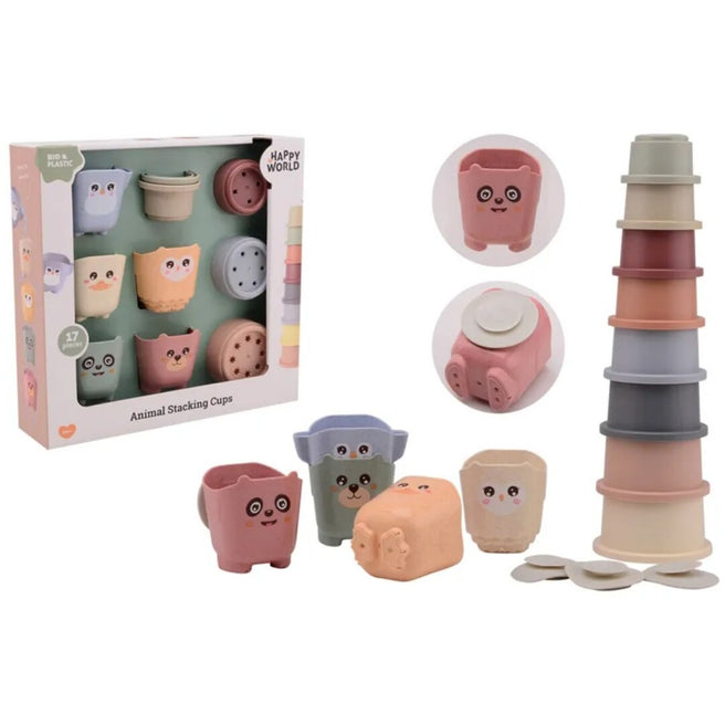 happy world stapelbekers dieren | JT22287 | 0