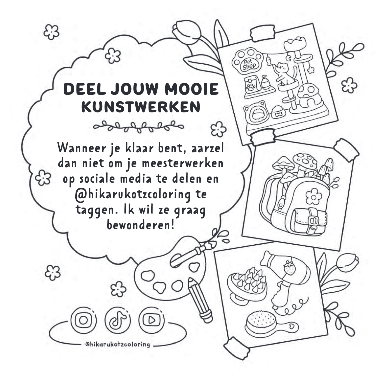harpercollins holland self-love – een cute en cozy kleurboek | 1402139 | 2
