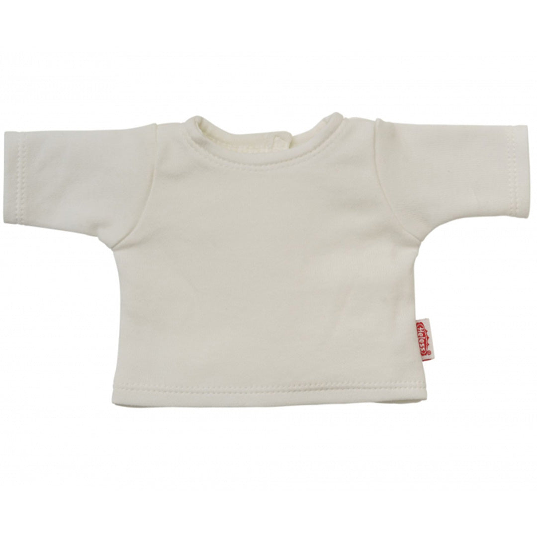 heless poppenkleding tuinbroek met t-shirt - okergeel - 35 cm | HL1415 | 2