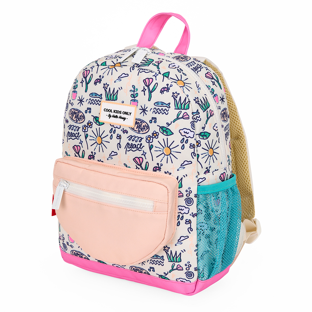 hello hossy kleuterrugzak playground - 31 cm | SAC-P-026-2-5ANS | 0
