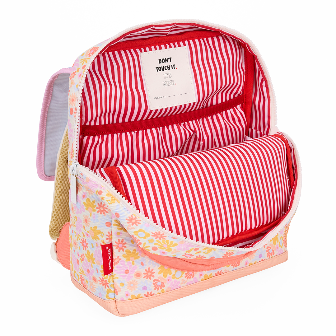 hello hossy kleuterrugzak retro flowers - 31 cm | SAC-P-030-2-5ANS | 2