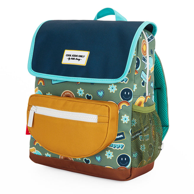 hello hossy kleuterrugzak smiley - 31 cm | SAC-P-012-2-7ANS | 0