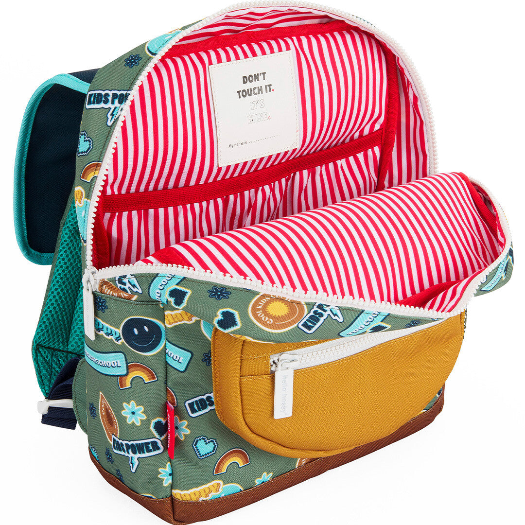 hello hossy kleuterrugzak smiley - 31 cm | SAC-P-012-2-7ANS | 5