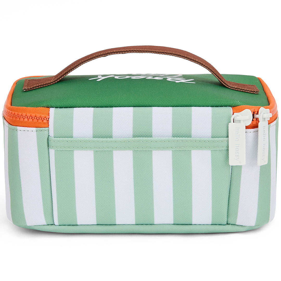 hello hossy lunchtas green stripes | LUN-P-002-TU | 4