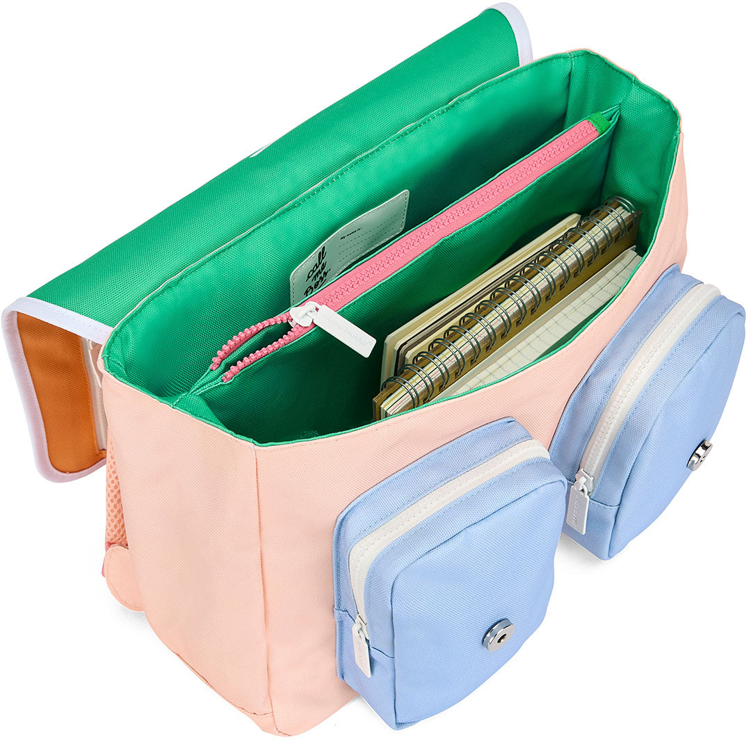 hello hossy schooltas mini indiana - 34 cm | CAR-M-002-2-7ANS | 4