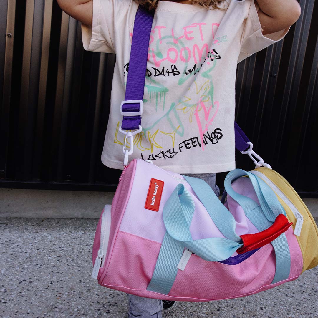 hello hossy weekendtas mini bonbon - 44 cm | DUF-M-002-TU | 5
