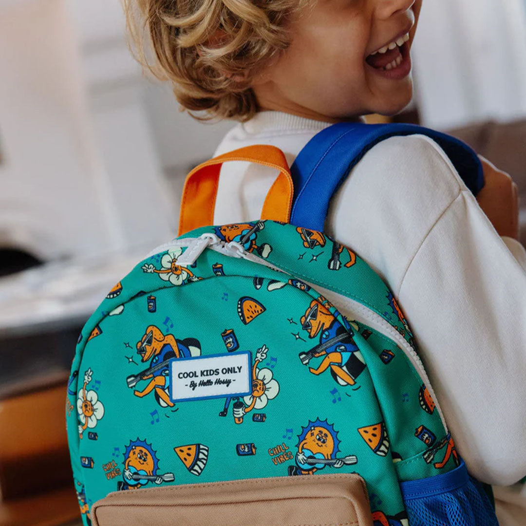 hello hossy kleuterrugzak chill vibes - 31 cm | SAC-P-043-2-5ANS | 3