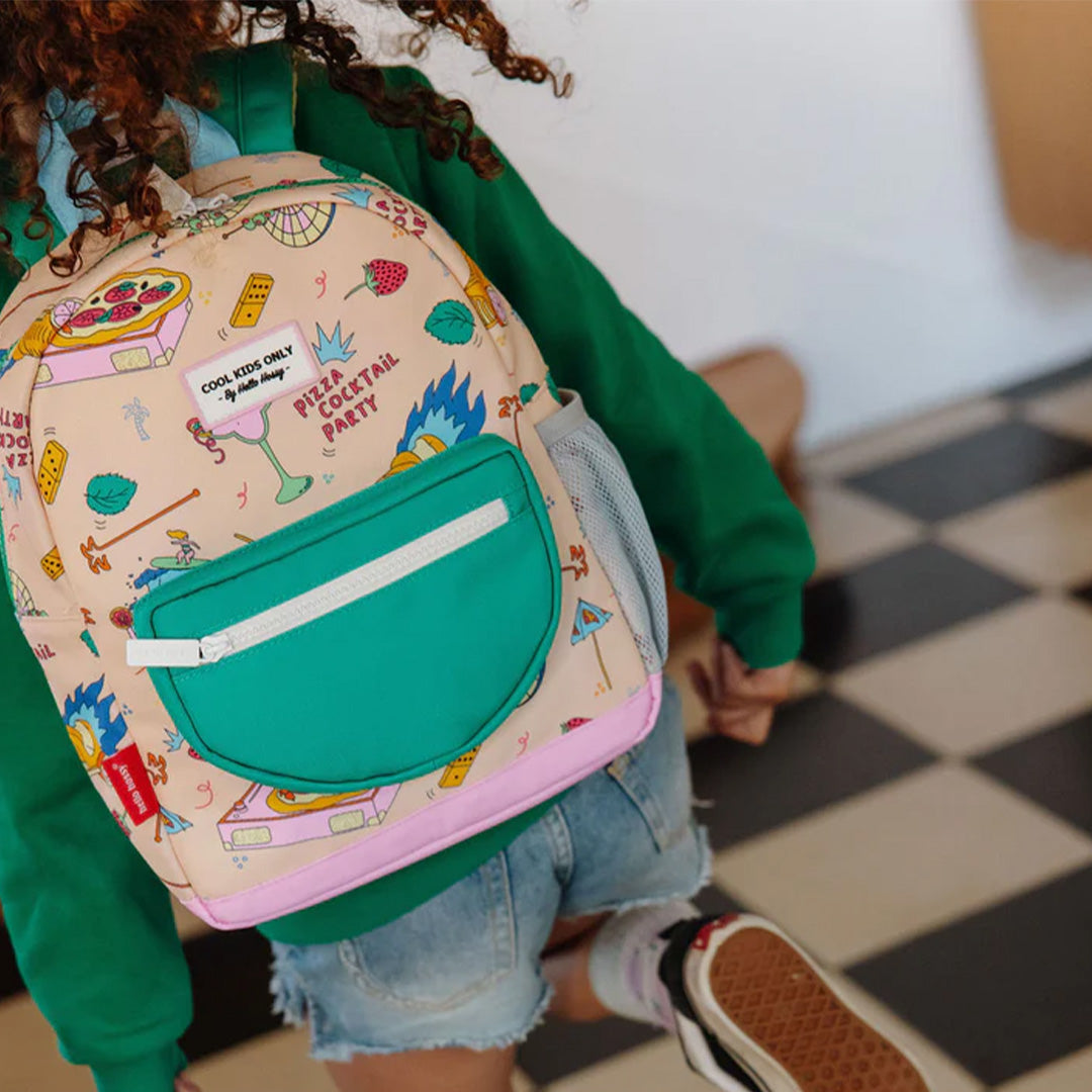hello hossy kleuterrugzak cocktail party - 31 cm | SAC-P-045-2-5ANS | 3