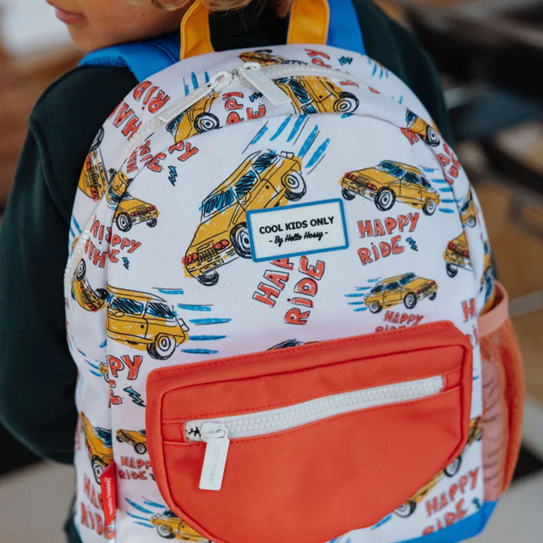hello hossy kleuterrugzak happy ride  - 31 cm | SAC-P-046-2-5ANS | 2