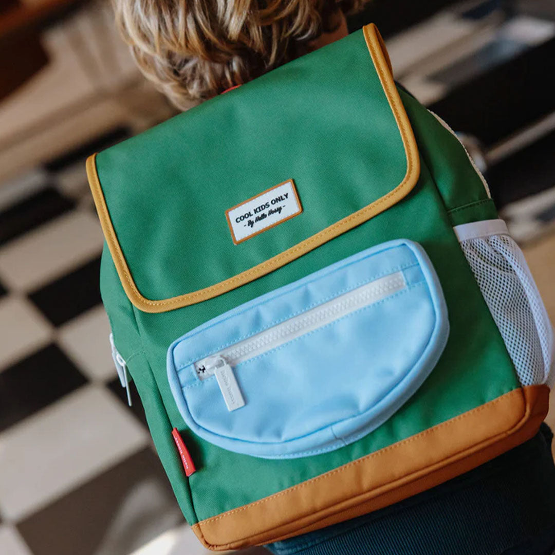 hello hossy kleuterrugzak mini green lake - 31 cm | SAC-M-040-2-5ANS | 2