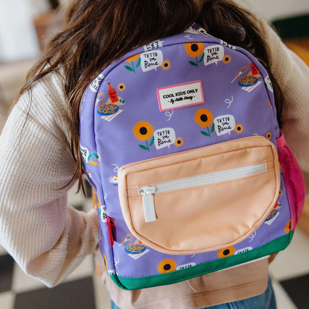 hello hossy kleuterrugzak sunflower  - 31 cm | SAC-P-042-2-5ANS | 2