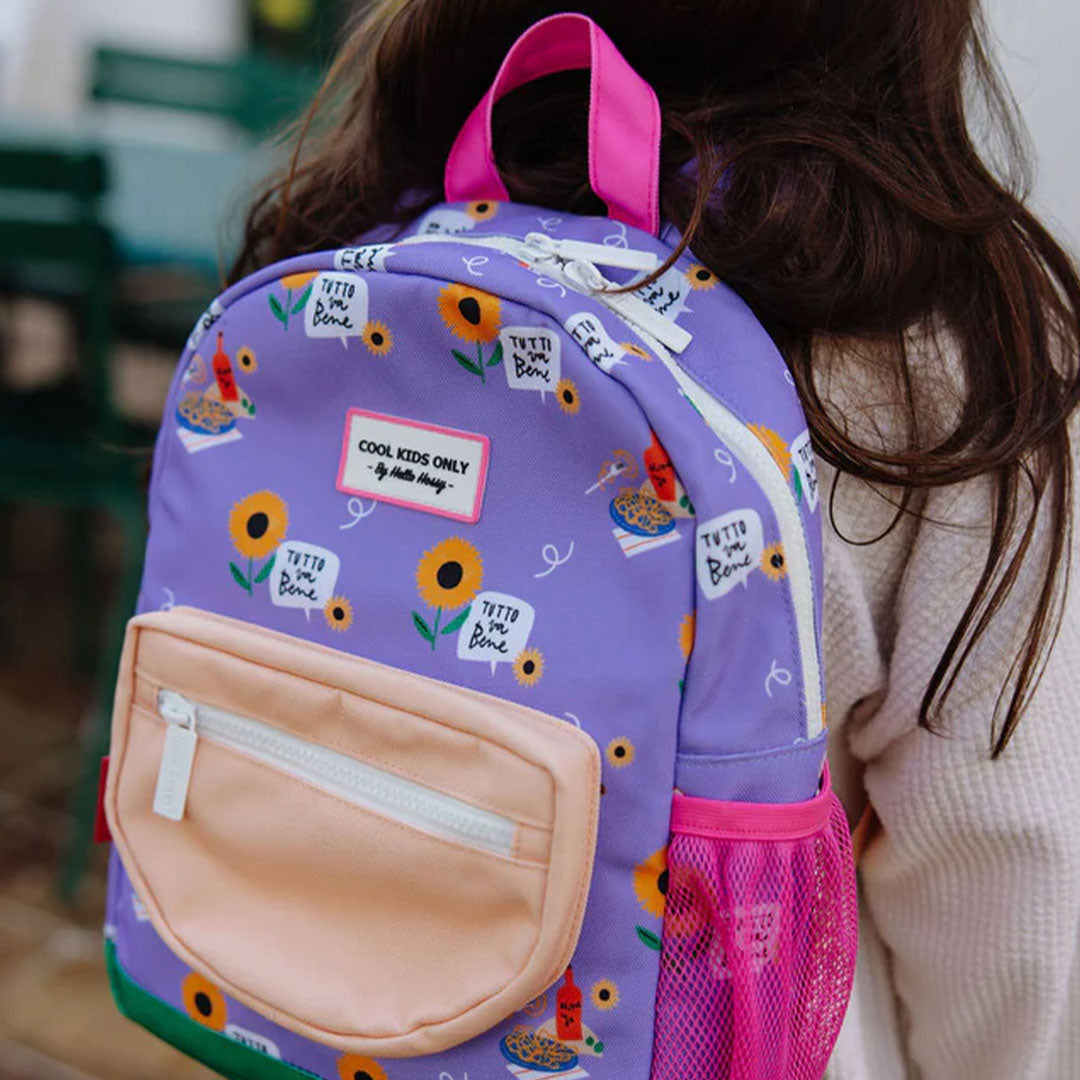 hello hossy kleuterrugzak sunflower  - 31 cm | SAC-P-042-2-5ANS | 3