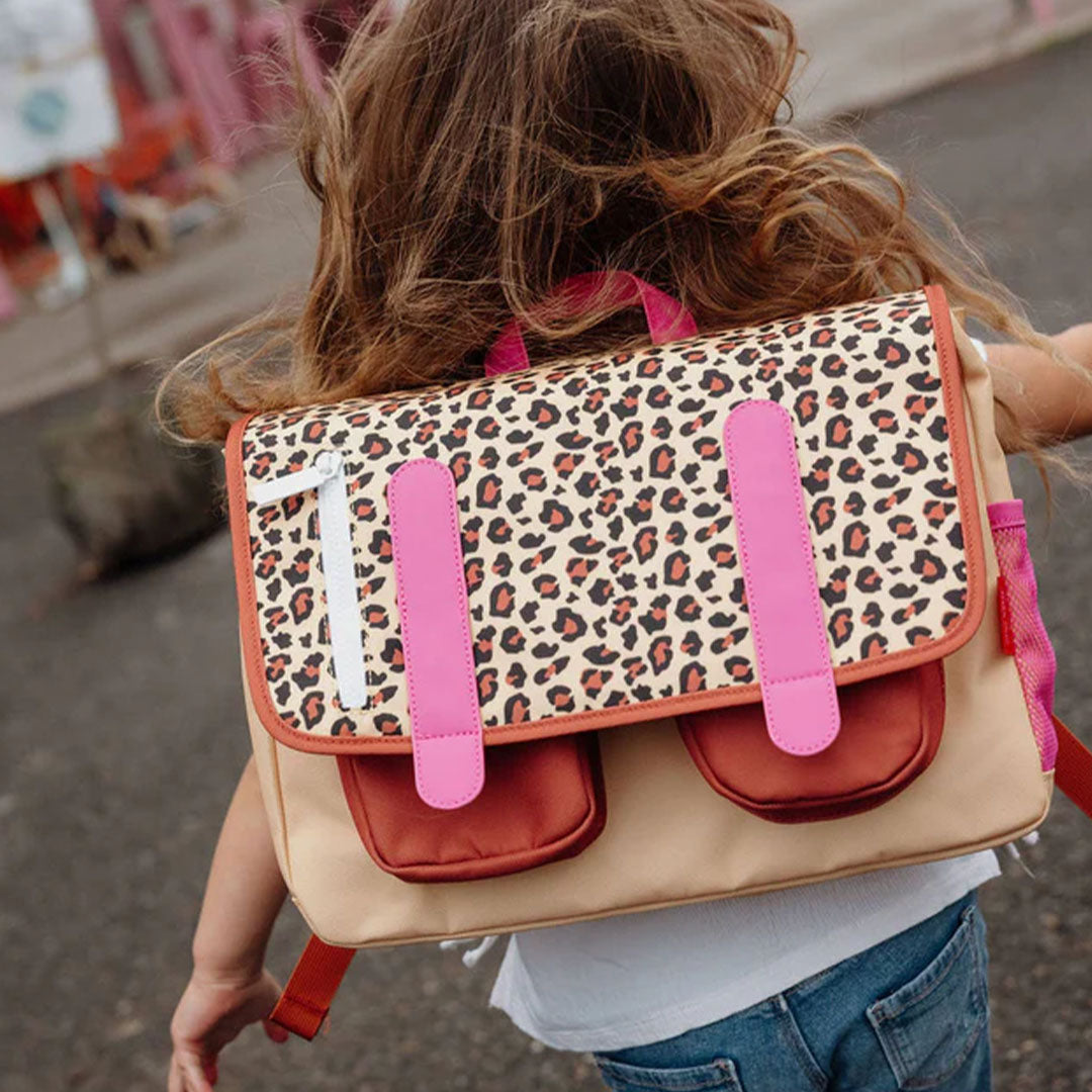 hello hossy schooltas leopard #7 - 36 cm | CAR-P-004-2-5ANS | 3