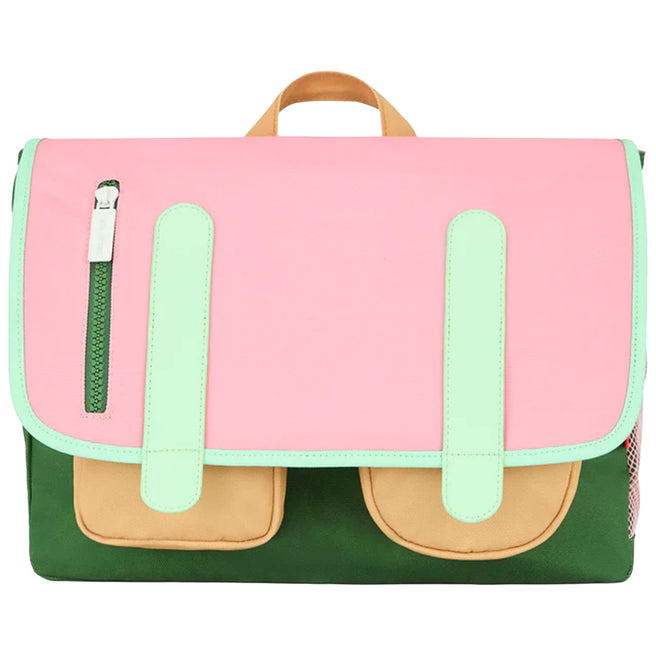 hello hossy schooltas mini bubblegum - 36 cm | CAR-M-004-2-5ANS |