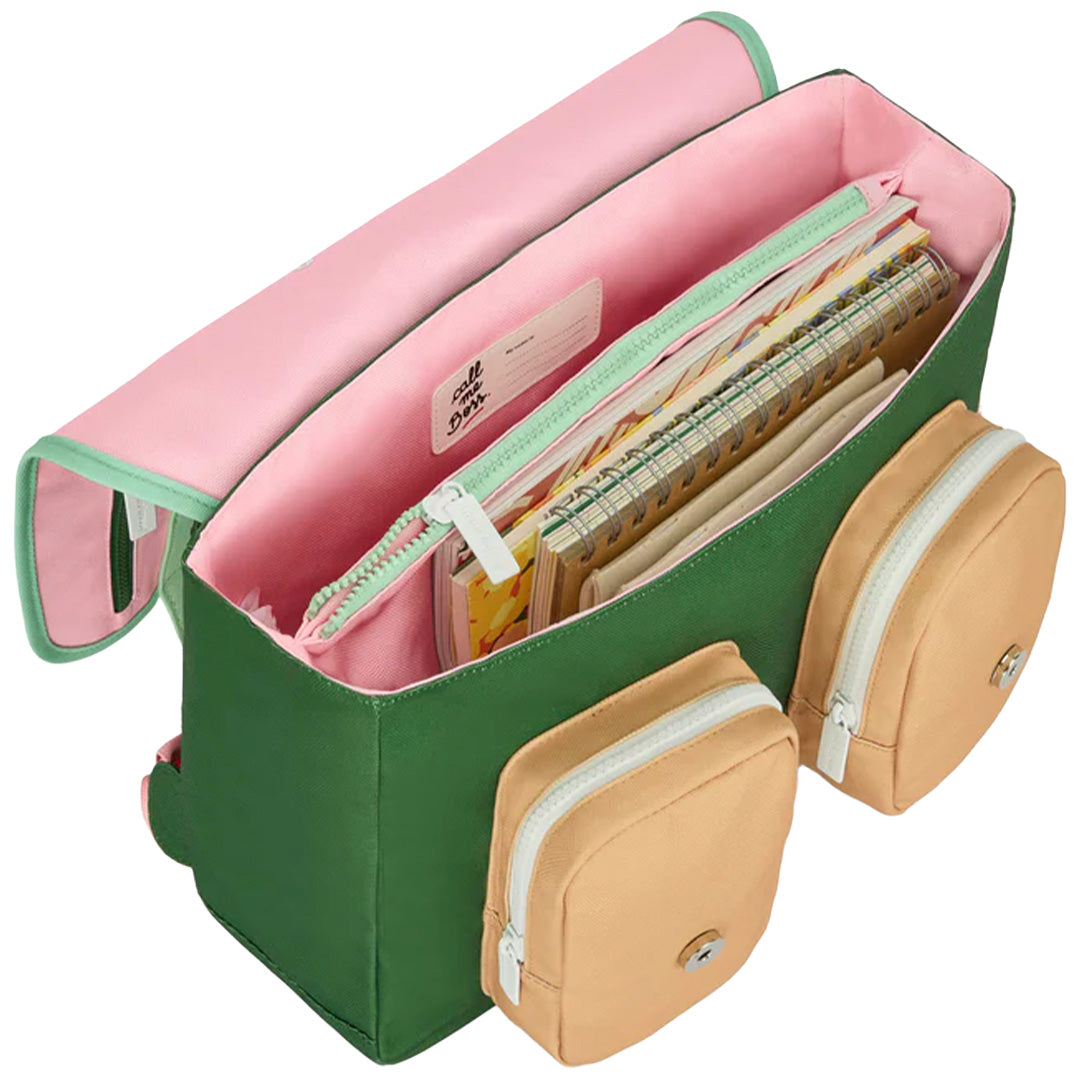 hello hossy schooltas mini bubblegum - 36 cm | CAR-M-004-2-5ANS | 4