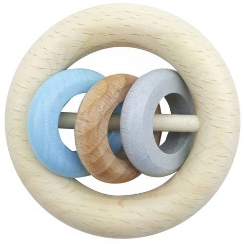 hess rammelaar met ringen - blauw | GH11116 | 0