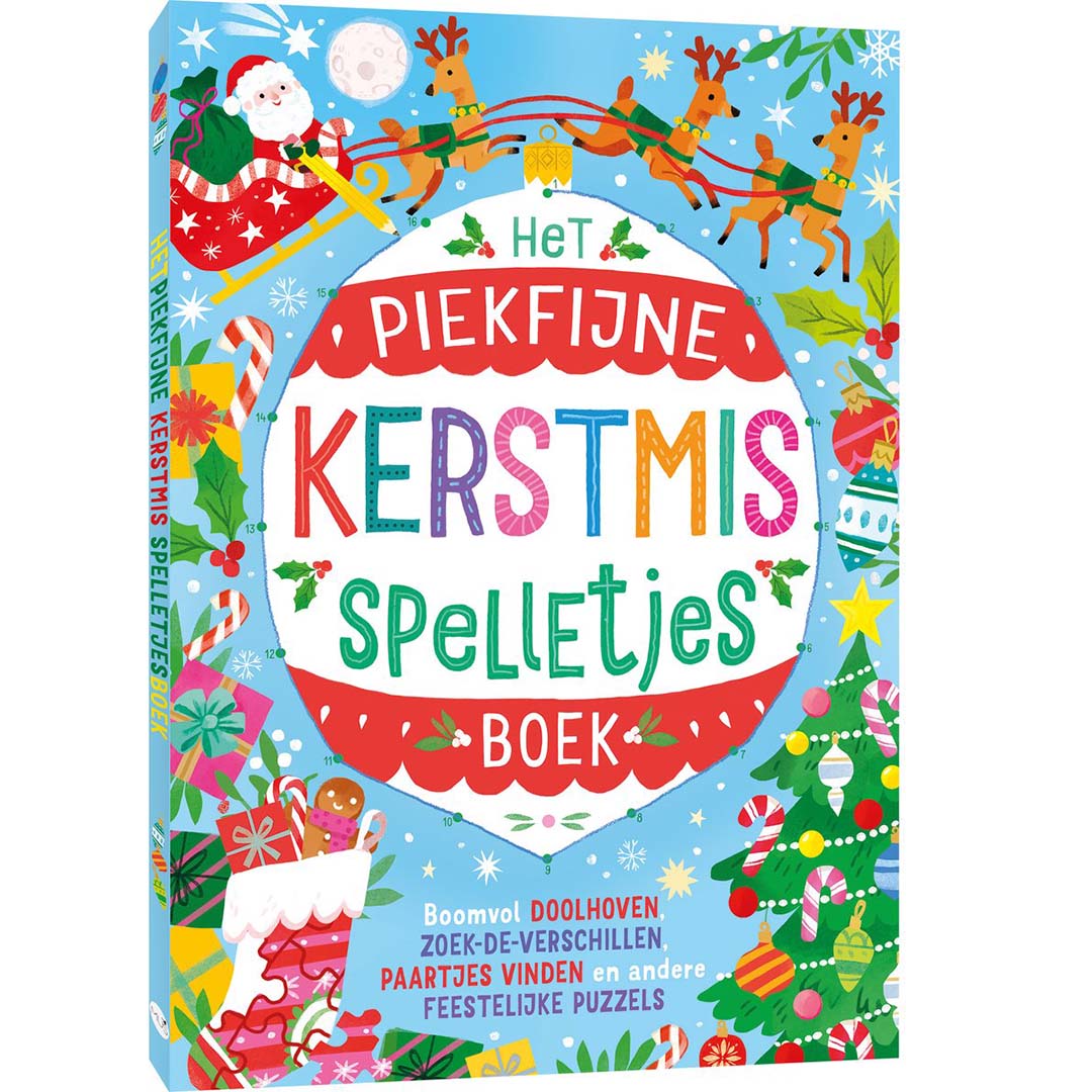het piekfijne kerstmis spelletjesboek | 1352914 |