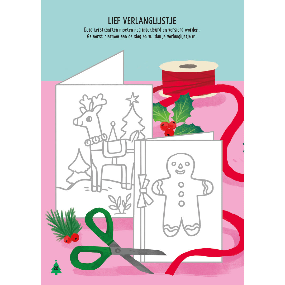 het piekfijne kerstmis spelletjesboek