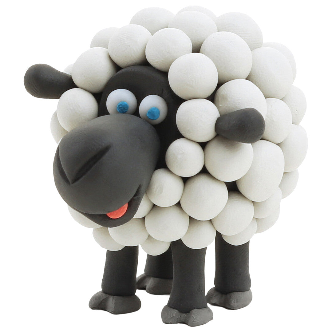 hey clay boetseerklei boerderijdieren - 6 figuren | 15012 | 3