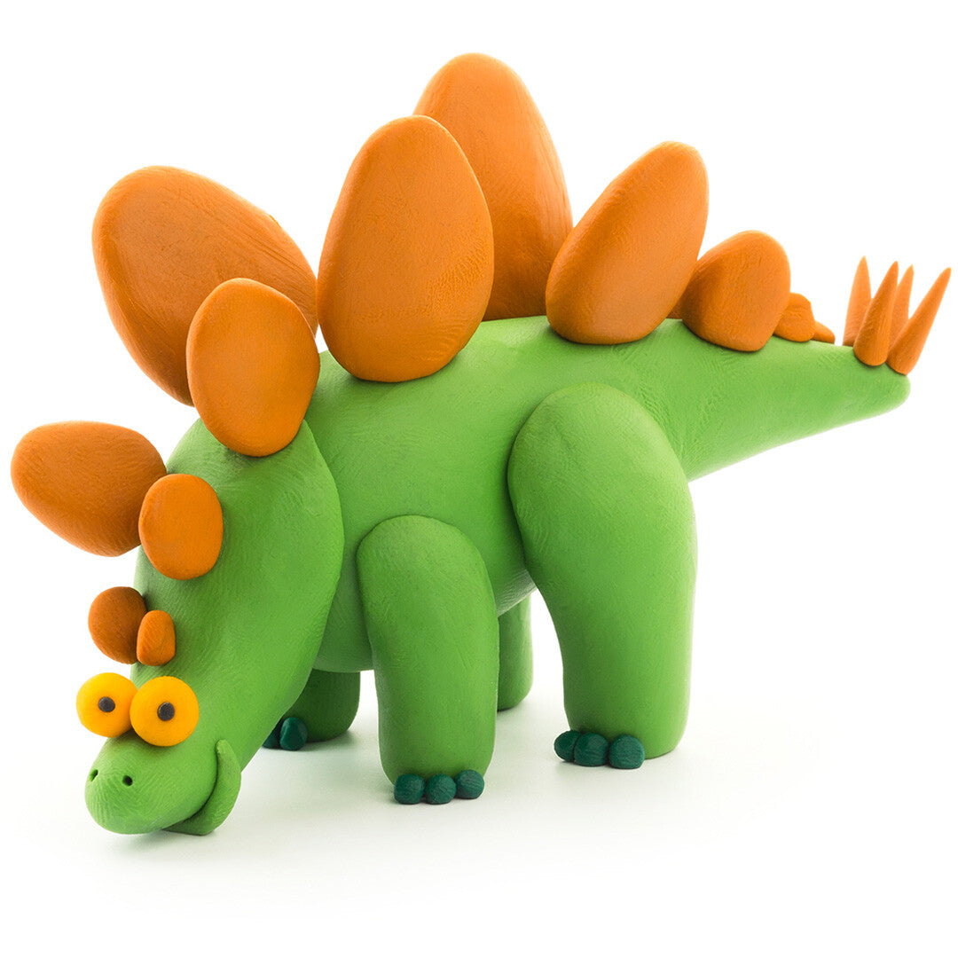 hey clay boetseerklei dino's - 6 figuren | 15016heyclay | 2