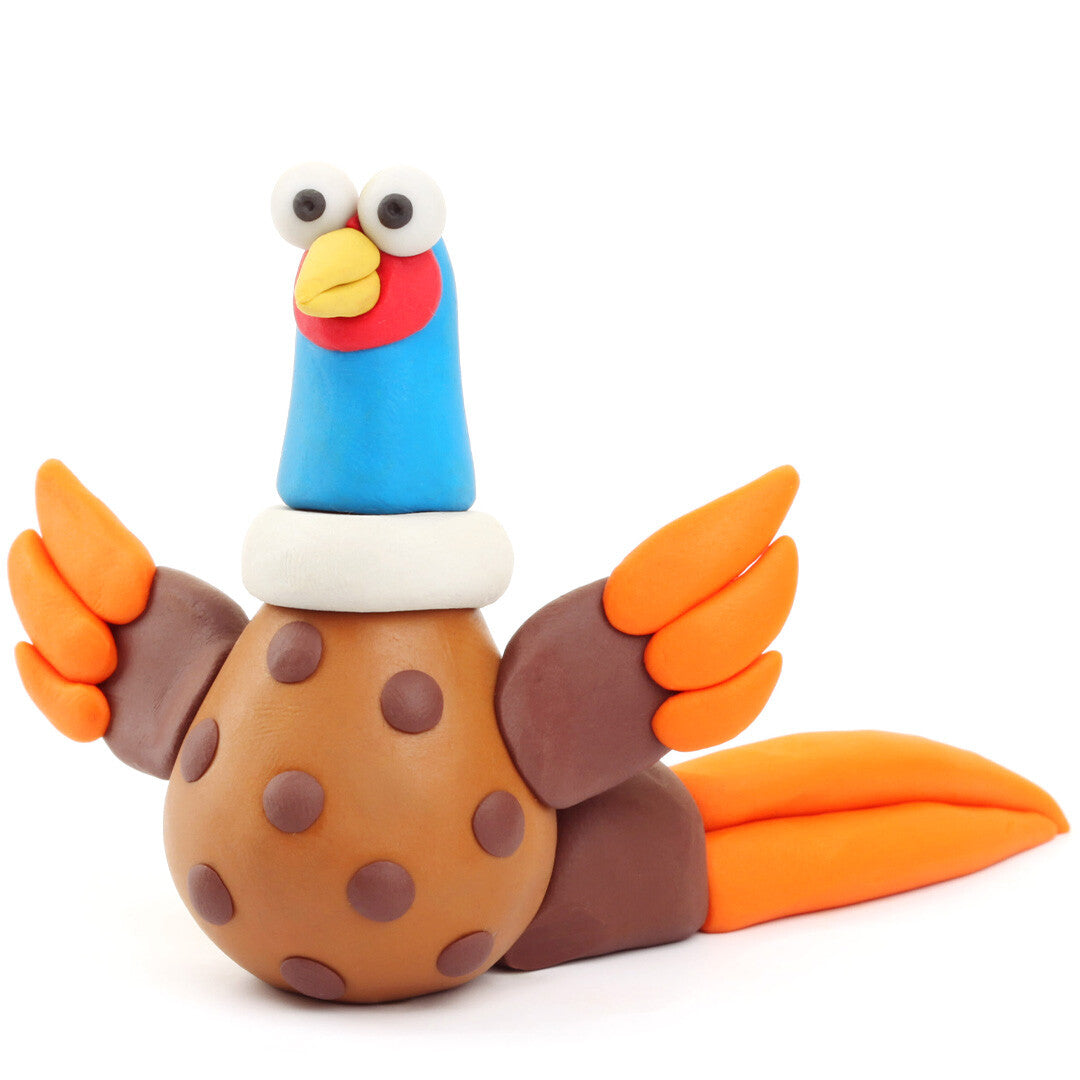 hey clay boetseerklei vogels - fazant, papegaai en duif | 60025 | 1