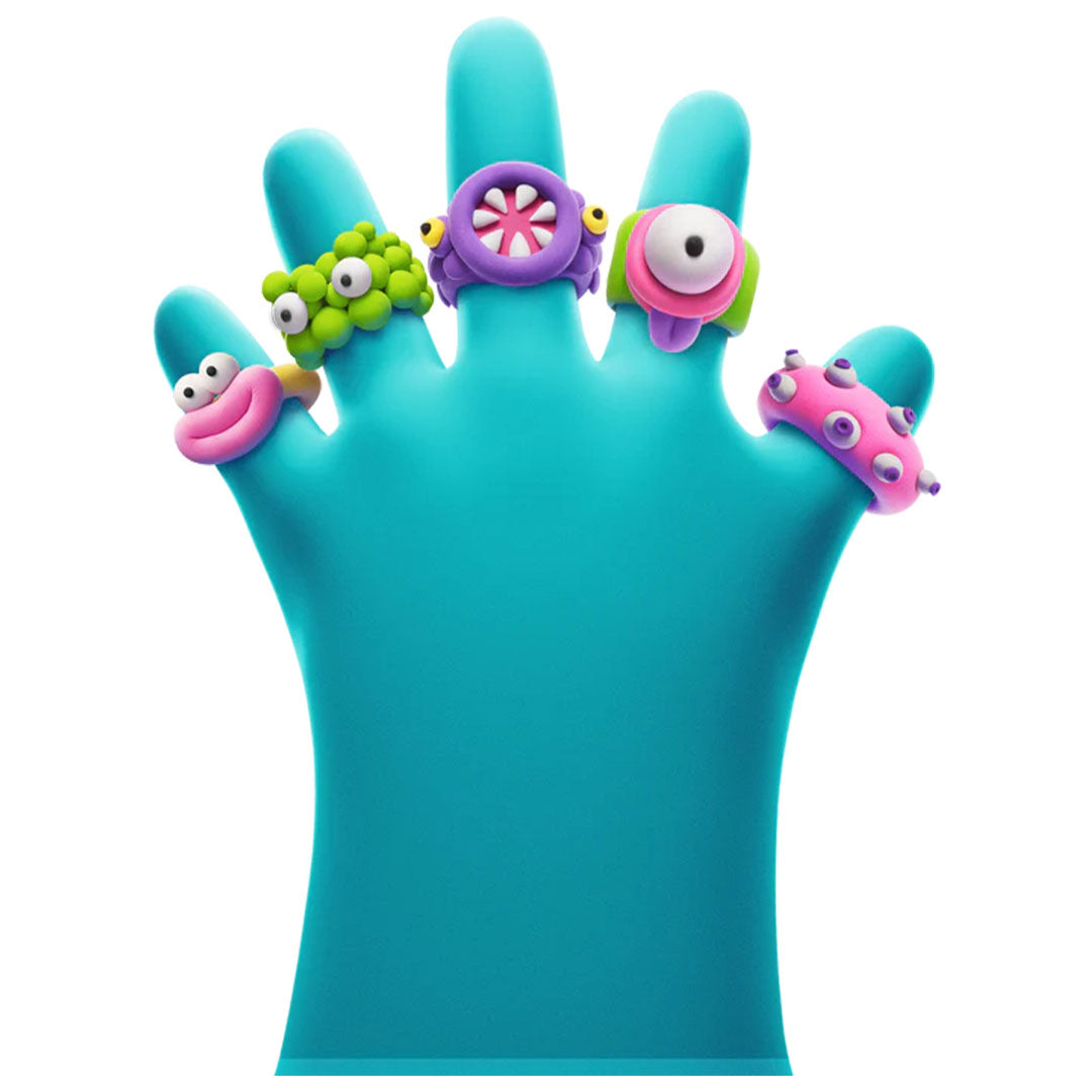 hey clay boetseerklei bijou - alien rings | 31003 | 5