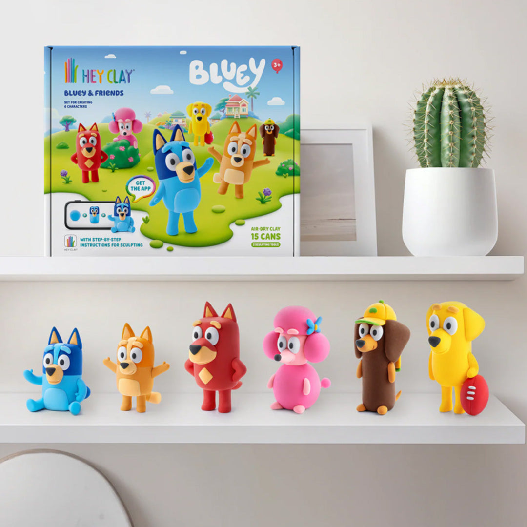 hey clay boetseerklei bluey & friends limited edition | HEYCLAY15031 | 1