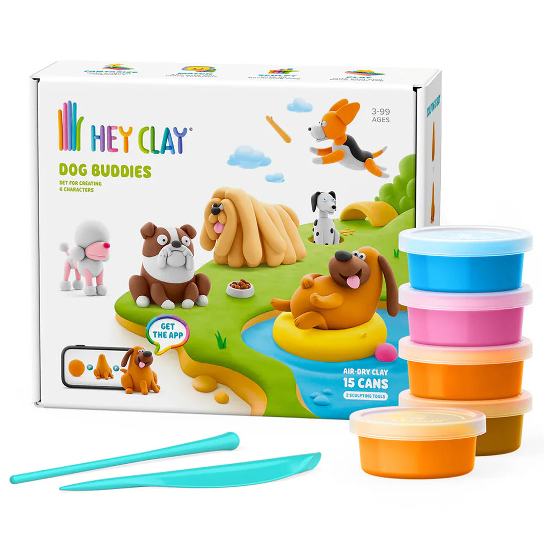 hey clay boetseerklei dog buddies | HEYCLAY15030 | 3