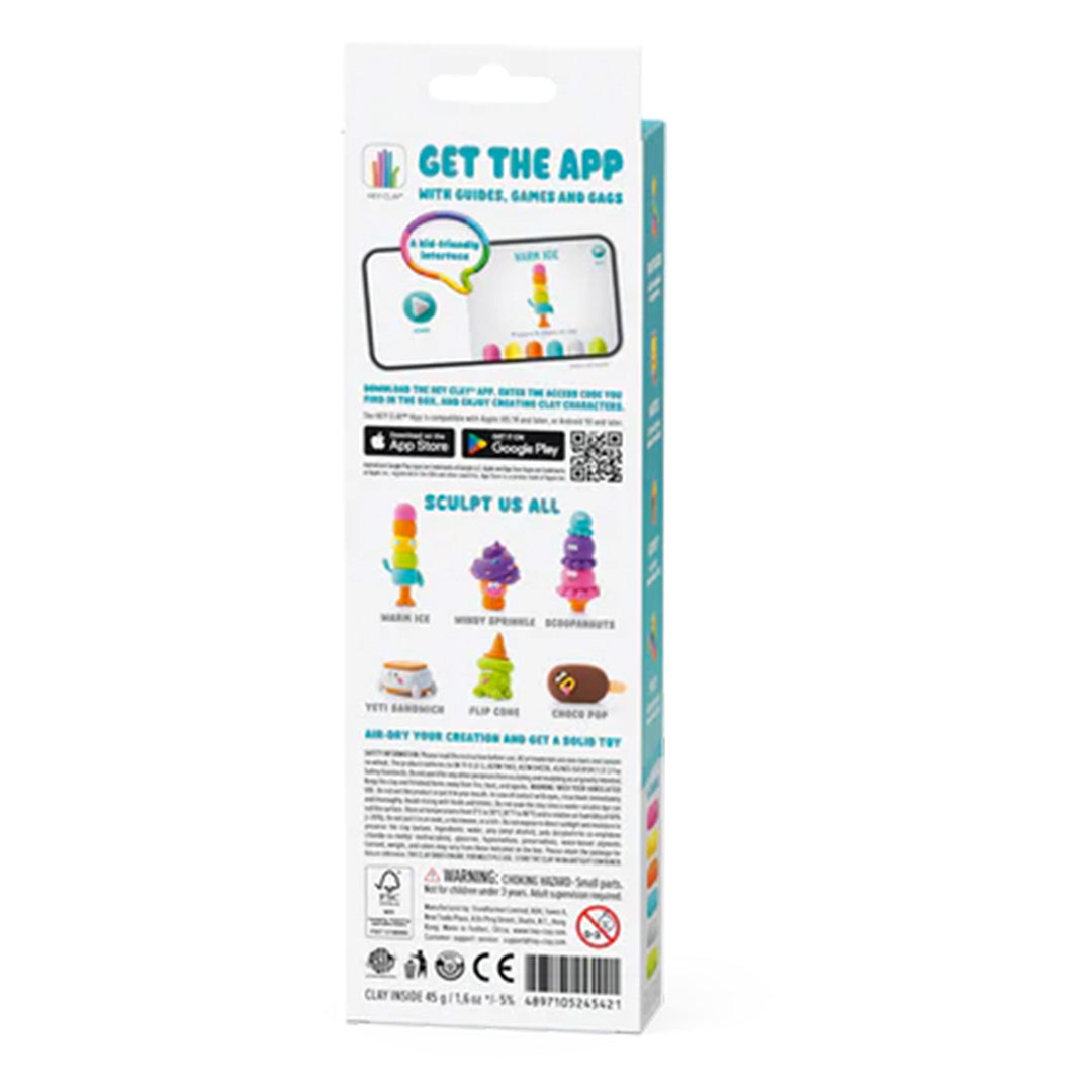 hey clay boetseerklei nice ice cream - warm ice - 3st | 30145 | 0