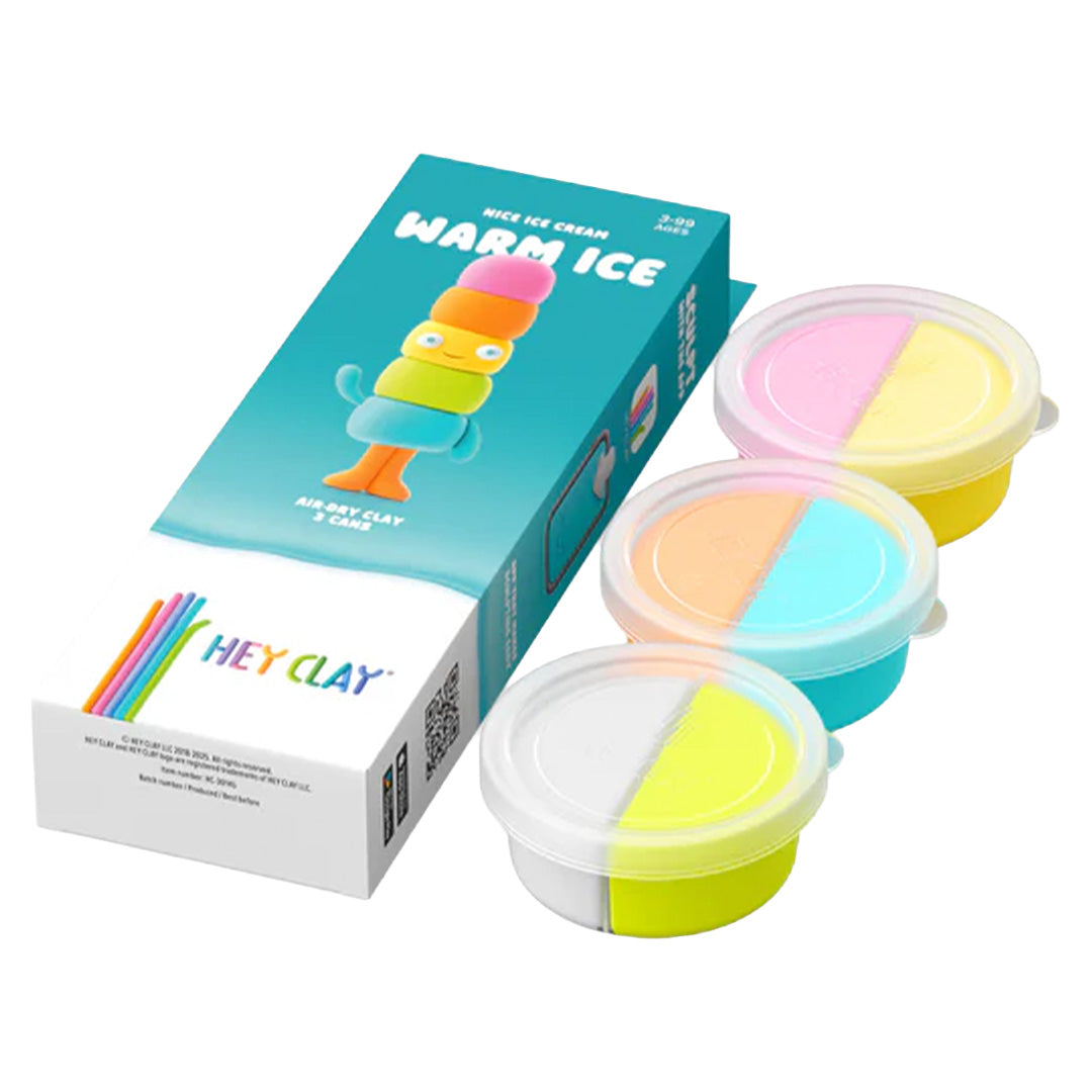 hey clay boetseerklei nice ice cream - warm ice - 3st | 30145 | 6