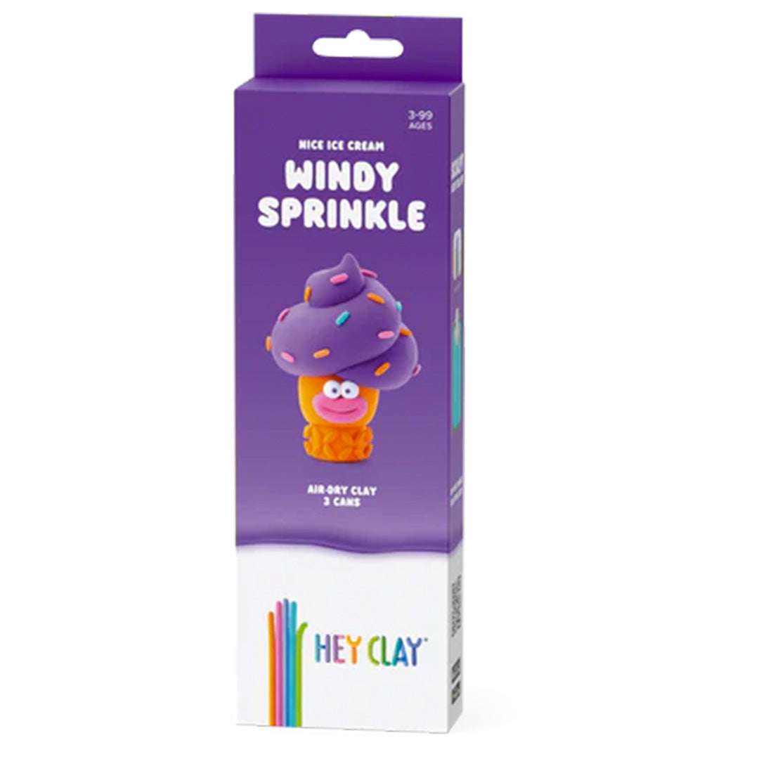 hey clay boetseerklei nice ice cream - windy sprinkles - 3st | 2