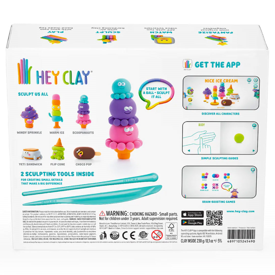 hey clay boetseerklei nice ice cream | HEYCLAY15029 | 5