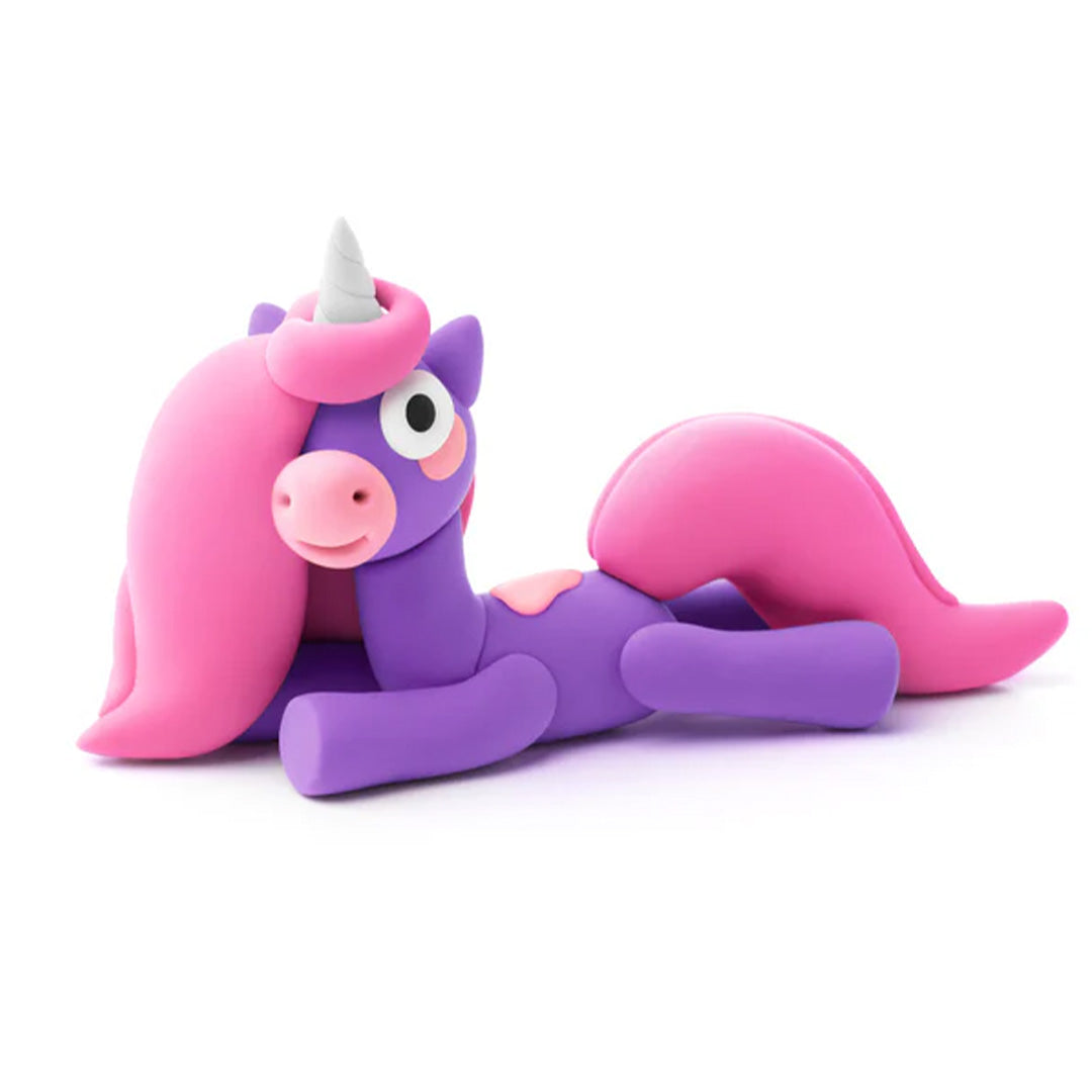 hey clay boetseerklei rainbow unicorn - brighty - 3st | 30137 | 5