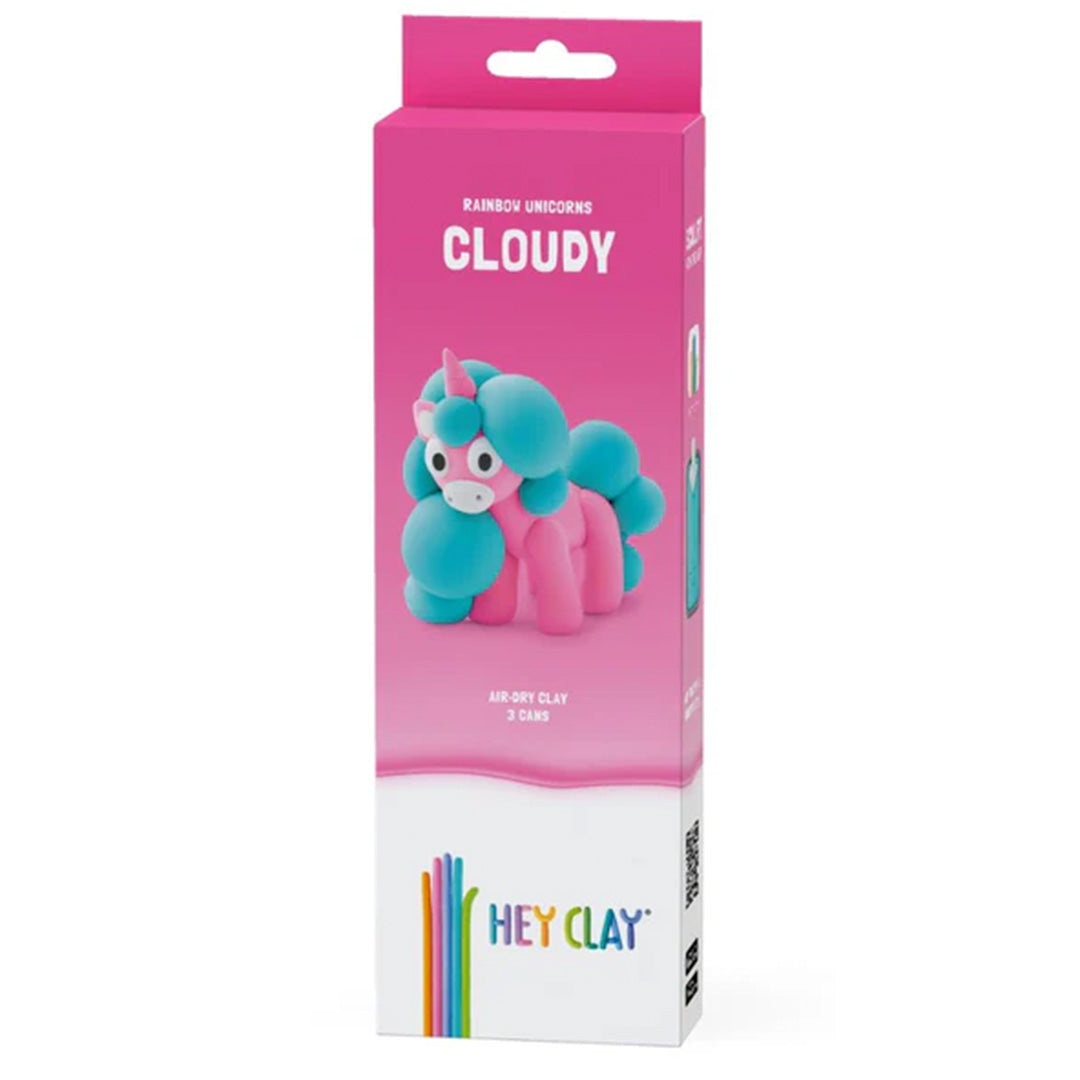 hey clay boetseerklei rainbow unicorn - cloudy - 3st | 30138 | 2
