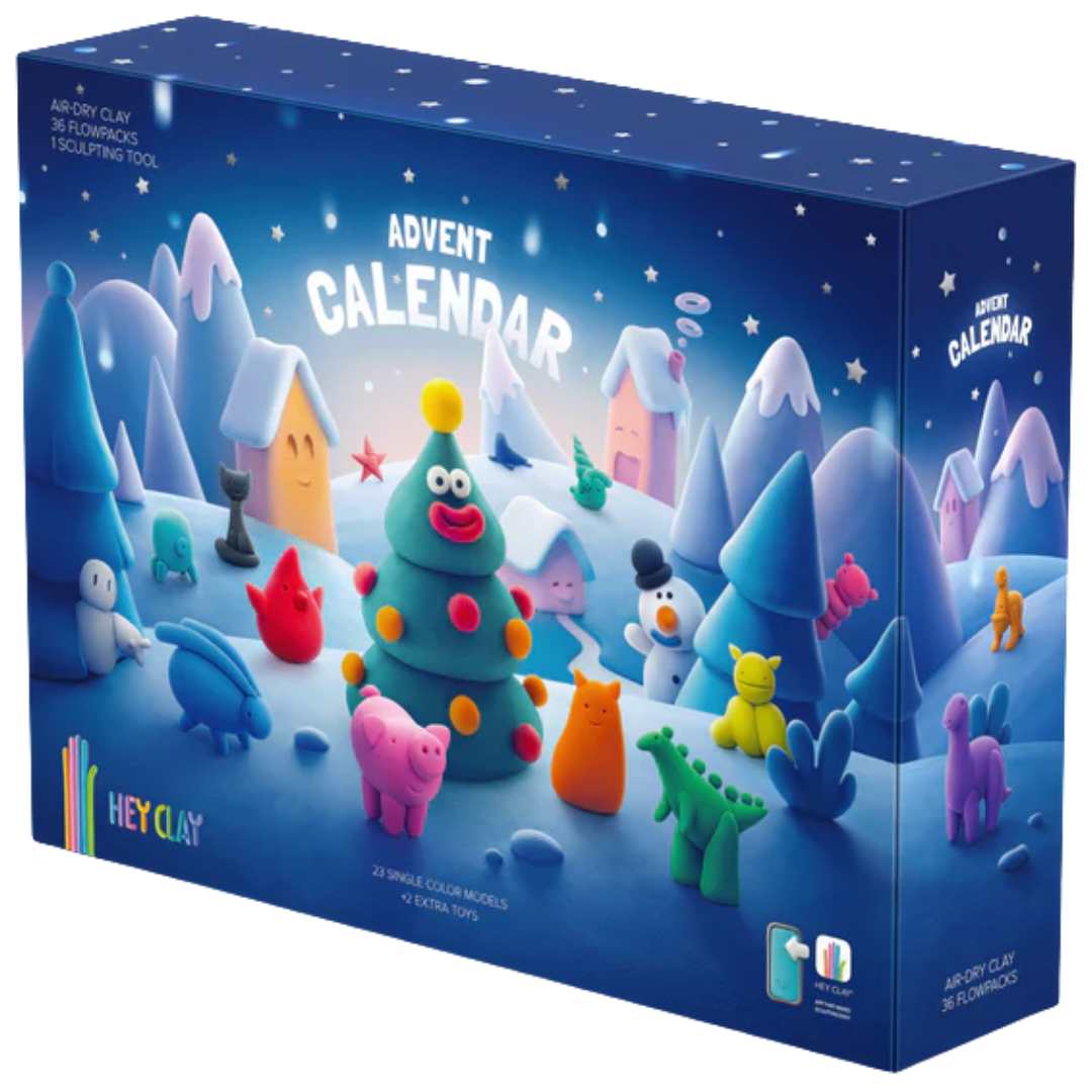 hey clay boetseerklei adventskalender| 99000 | 1