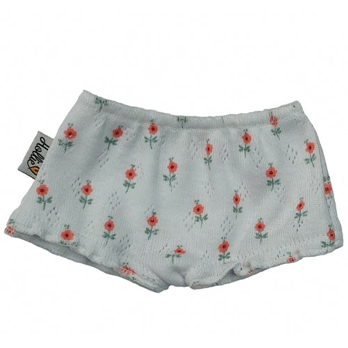 hollie poppenkleding onderbroek - sweet rose ajour - 34 cm | HO3029 | 0