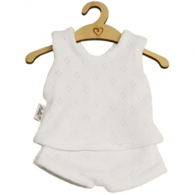 hollie poppenkleding ondergoed - ajour white - 34 cm | HO3023 | 0